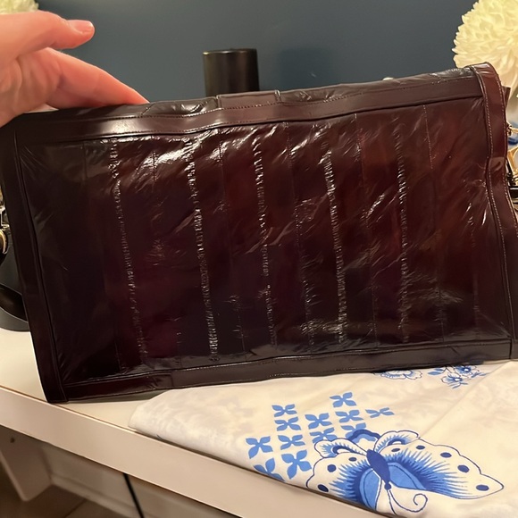 Eel skin purse made in Korea vintage - Picture 6 of 6